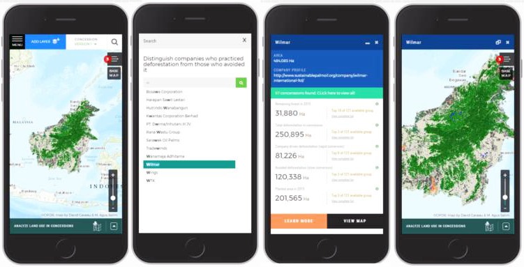 Perusahaan Kelapa Sawit Bakal Direpotkan oleh Aplikasi CIFOR `Borneo Atlas`